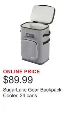 Costco SugarLake Gear Backpack Cooler, 24 cans offer