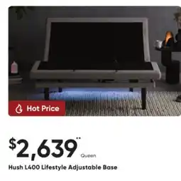 Sleep Country Hush L400 Lifestyle Adjustable Base offer