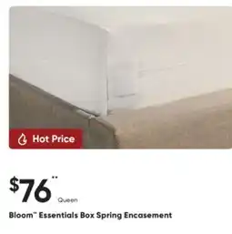Sleep Country Bloom Essentials Box Spring Encasement offer