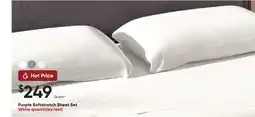 Sleep Country Purple Softstretch Sheet Set offer