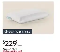 Sleep Country Aquagel Pillow offer