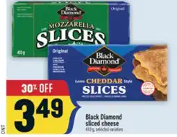 Marché Adonis Black Diamond sliced cheese offer