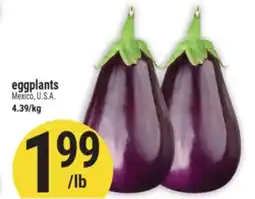Marché Adonis Eggplants offer