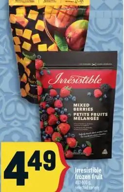 Marché Adonis Irresistible frozen fruit offer