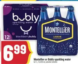 Marché Adonis Montellier or Bubly sparkling water offer