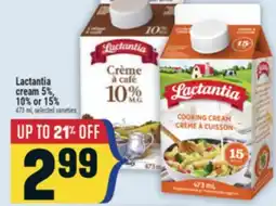 Marché Adonis Lactantia cream 5%, 10% or 15% offer