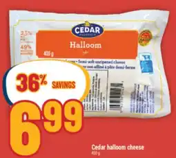 Marché Adonis Cedar halloom cheese offer