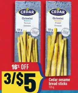 Marché Adonis Cedar sesame bread sticks offer