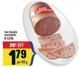 Marché Adonis San Daniele mortadella offer