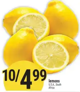 Marché Adonis Lemons offer