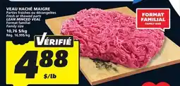 IGA LEAN MINCED VEAL offer