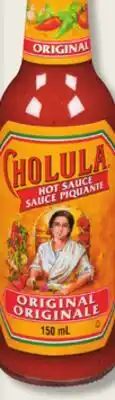 IGA CHOLULA HOT SAUCE offer