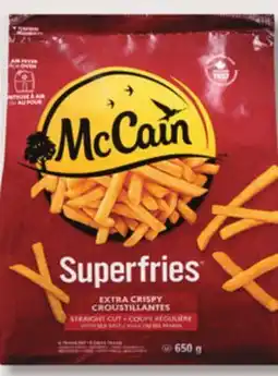 IGA McCAIN FROZEN FRIED POTATOES OR POTATO PATTIES offer