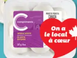 IGA COMPLIMENTS BIOLOGIQUE WHOLE MUSHROOMS offer