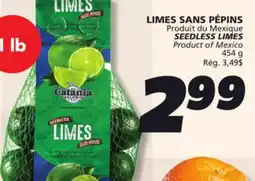 IGA SEEDLESS LIMES offer