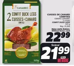 IGA GIBIERS CANABEC CONFIT DUCK LEGS offer