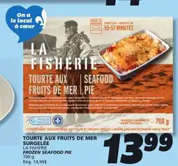 IGA LA FISHERIE FROZEN SEAFOOD PIE offer