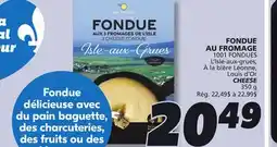 IGA 1001 FONDUES CHEESE offer