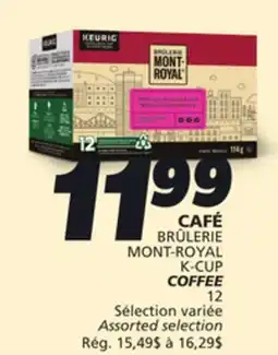 IGA BRÛLERIE MONT-ROYAL K-CUP COFFEE offer