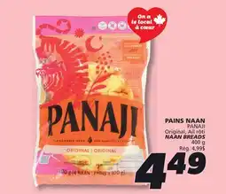 IGA PANAJI NAAN BREADS offer