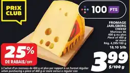 IGA CHEESE offer