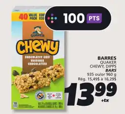 IGA QUAKER BARS offer