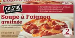 IGA CUISINE ADVENTURES FROZEN AU GRATIN ONION SOUP offer
