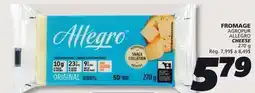 IGA AGROPUR ALLÉGRO CHEESE offer