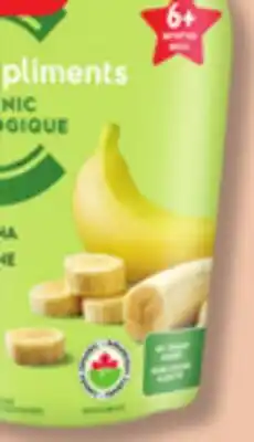 IGA COMPLIMENTS BIOLOGIQUE ORGANIC BABY FOOD PURÉE offer