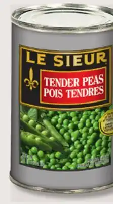 IGA LE SIEUR TENDER PEAS offer
