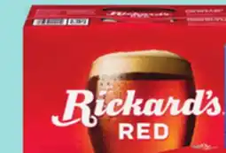 IGA RICKARD'S RED BEER offer