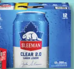 IGA SLEEMAN CLEAR 2.0 BEER offer