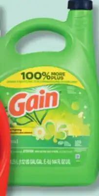 IGA GAIN LAUNDRY DETERGENT offer