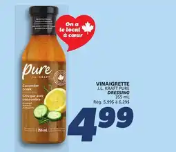 IGA J.L. KRAFT PURE DRESSING offer