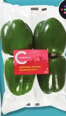 IGA COMPLIMENTS GREEN PEPPERS offer