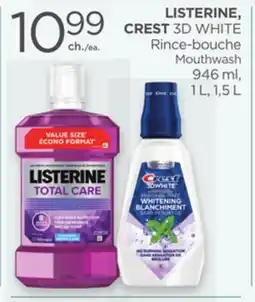 Proxim LISTERINE, CREST 3D WHITE offer