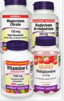 Proxim WEBBER NATURALS Selected supplements offer