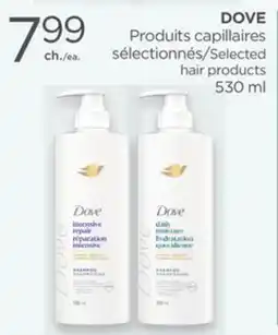 Proxim DOVE Selected hair products offer