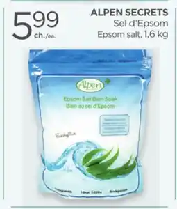 Proxim ALPEN SECRETS Epsom salt offer