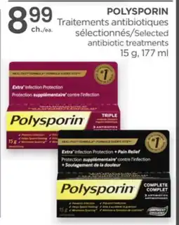 Proxim POLYSPORIN Selected antibiotic treatments offer