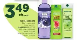Proxim ALPEN SECRETS, GARNIER FRUCTIS offer