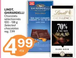 Brunet LINDT, GHIRARDELLI Chocolats sélectionnés offer