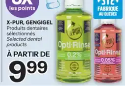 Brunet X-PUR, GENGIGEL Produits dentaires sélectionnés offer