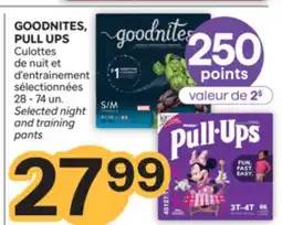 Brunet Selected night and training pants GOODNITES, PULL UPS offer