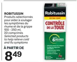 Brunet ROBITUSSIN Produits sélectionnés pour aider à soulager les symptômes du rhume et de la grippe offer