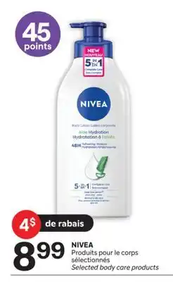Brunet NIVEA Produits pour le corps sélectionnés offer
