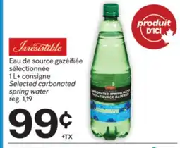 Brunet Eau de source gazéifiée sélectionnée IRRESTIBLE offer