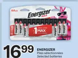 Brunet ENERGIZER Piles sélectionnées offer