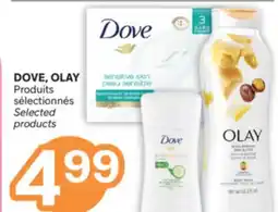 Brunet DOVE, OLAY Produits sélectionnés offer