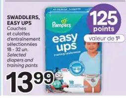Brunet Couches et culottes d'entraînement sélectionnées SWADDLERS, EASY UPS offer